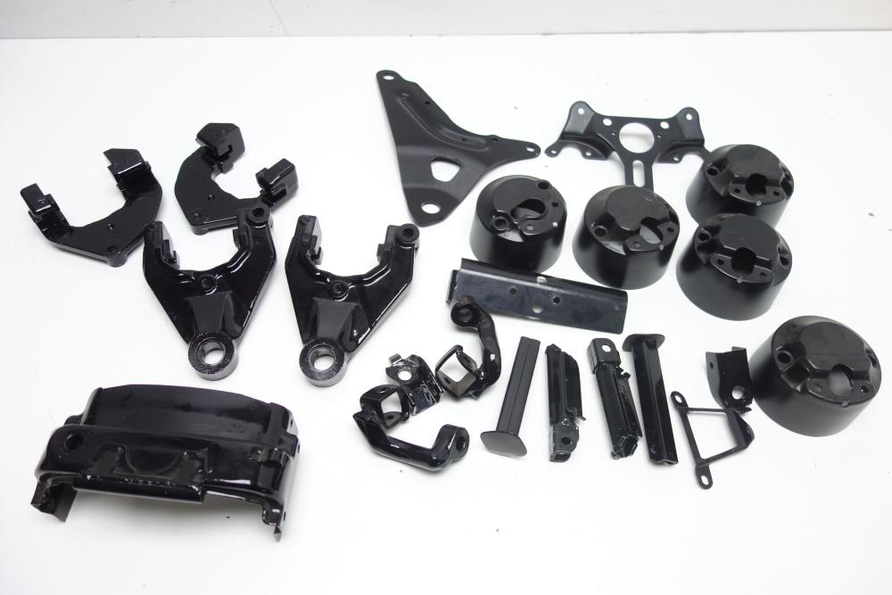 Yamaha XS 750 Bremsanker Tachohalter Tachocover Fußraste Set