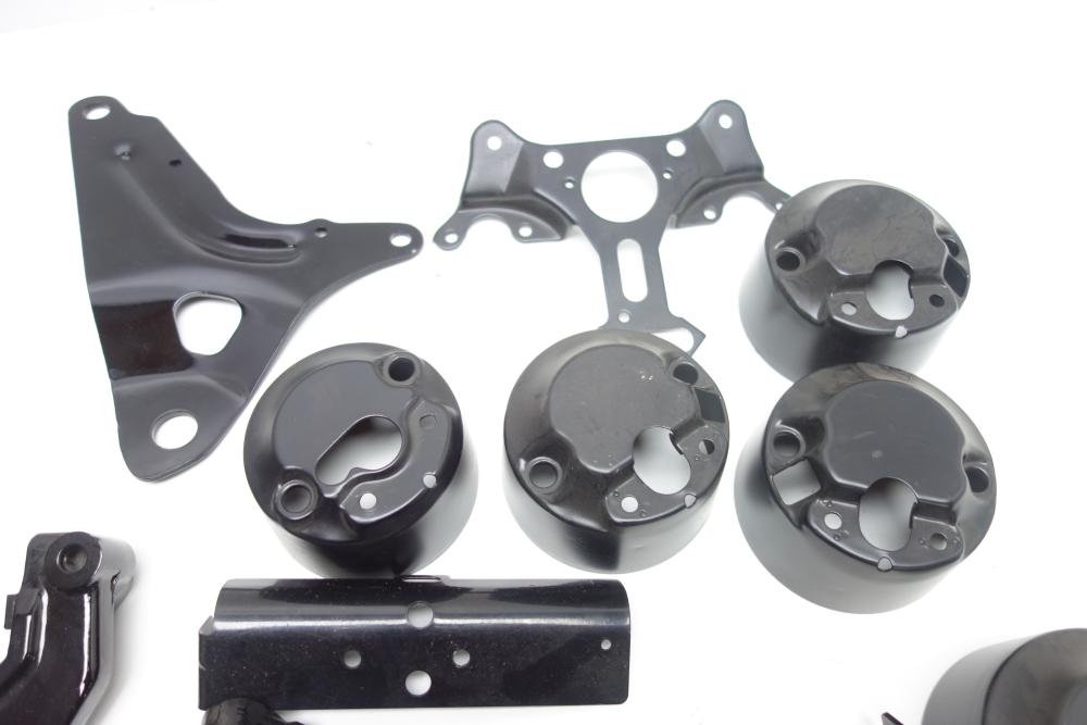 Yamaha XS 750 Bremsanker Tachohalter Tachocover Fußraste Set