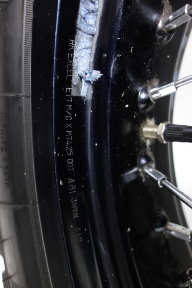 Triumph Tiger 800 XC Felge Speichenfelge Excel hinten 4,25 x 17