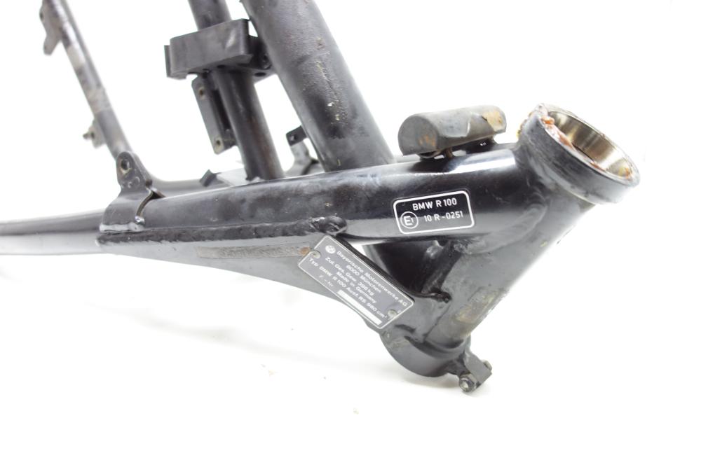 BMW R100RS R 100 RS Rahmen Frame Papiere