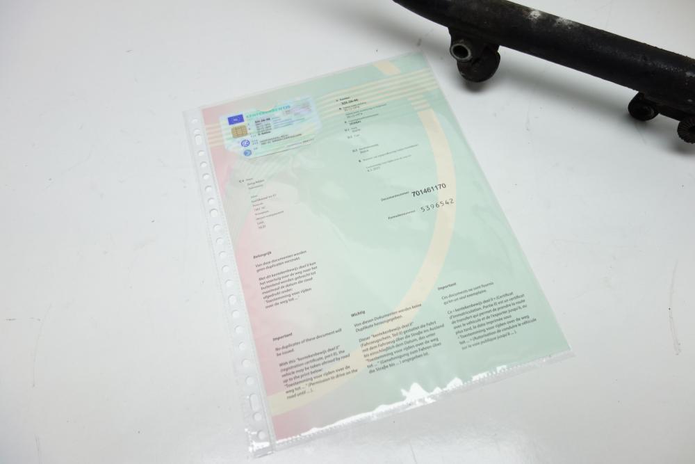 BMW R60/6 R 60 /6 Rahmen Frame Papiere