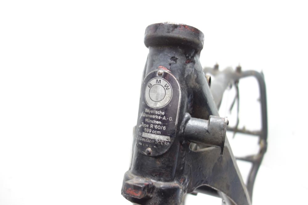 BMW R60/6 R 60 /6 Rahmen Frame Papiere