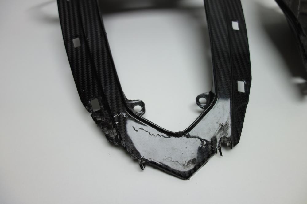BMW S1000RR S 1000 RR Carbon Heck Heckverkleidung #52#