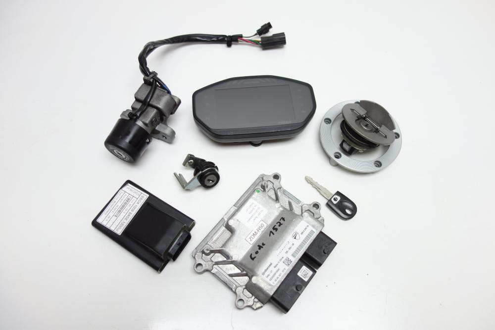 Ducati Monster 1200 Tacho Cockpit Schlosssatz Schloss CDI