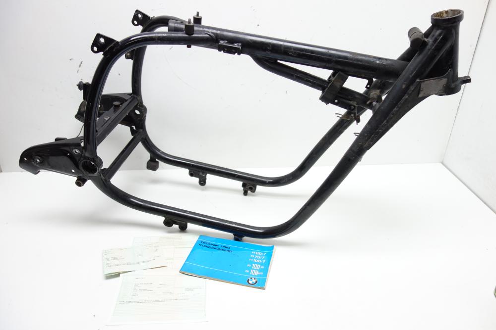 BMW R75/7 R 75 /7 Rahmen Frame Papiere 2. Hand