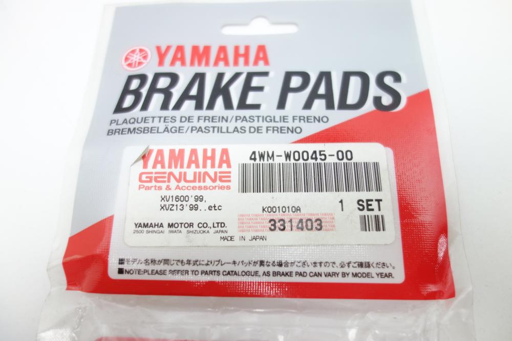 Preview: Yamaha Dragstar 650 Wild Star XV 1600 Bremsbeläge vorne NEU #52#