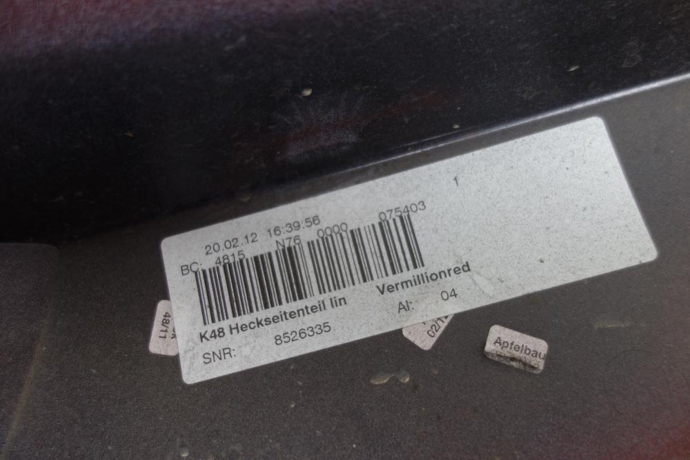 Preview: BMW K1600GT K 1600 GT Heck Heckverkleidung links