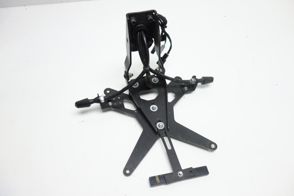 Preview: Kawasaki Versys 650 Kennzeichenhalter Miniblinker