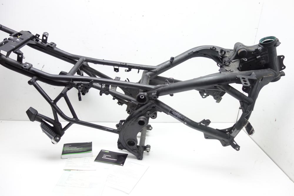 Kawasaki Versys 650 Rahmen Frame Papiere Documents TÜV 05/26