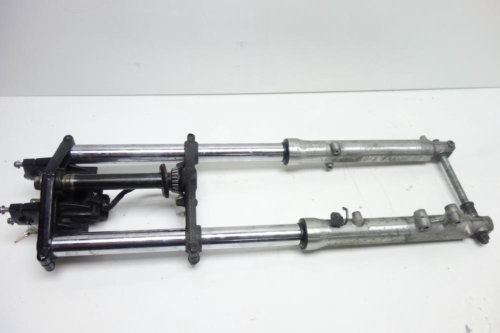 Kawasaki ER 5 ER5 Gabel Gabelholm Gabelbrücke Zündschloss