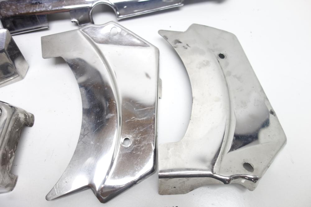 Preview: Moto Guzzi Jackal 1100 Chromblende Chrom Blende Seitenteil