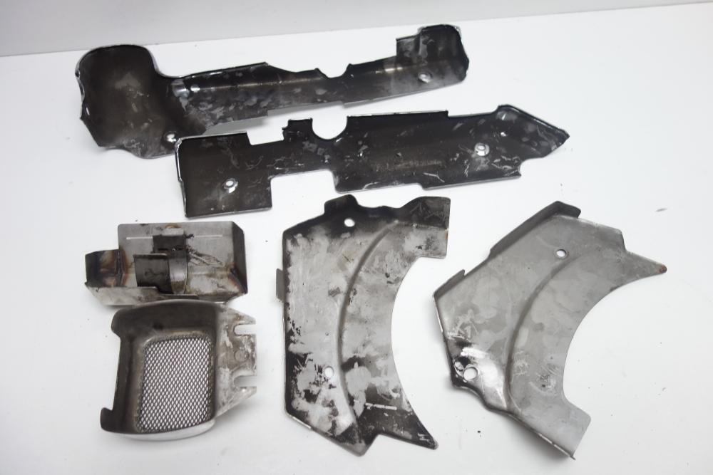 Moto Guzzi Jackal 1100 Chromblende Chrom Blende Seitenteil