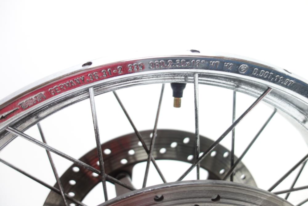 Preview: BMW R1200C R 1200 C Chrom Speichenfelge Felge vorne