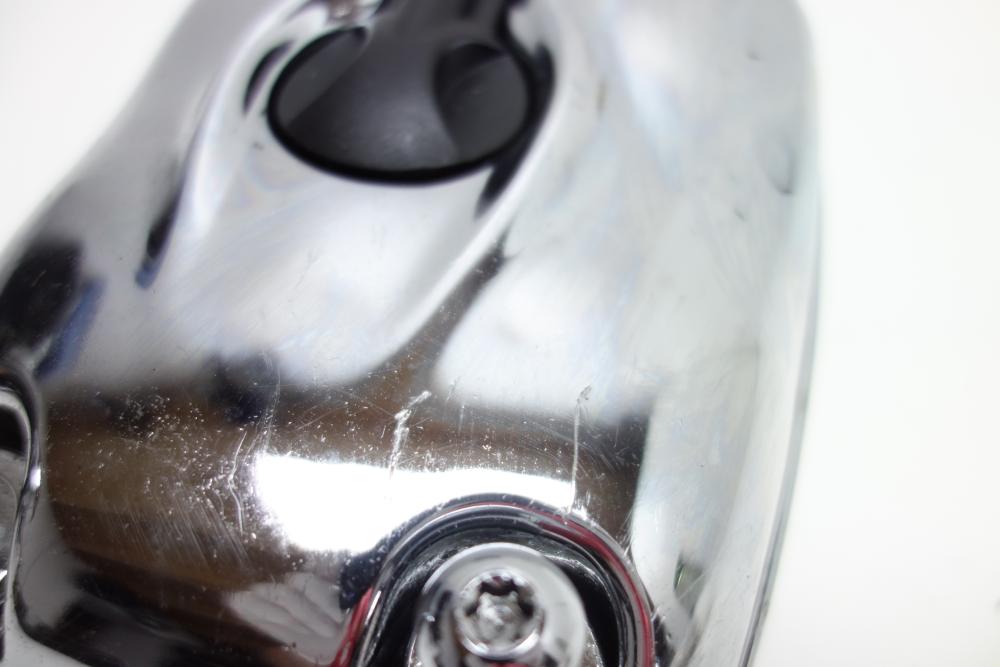 Preview: BMW R1200C R 1200 C Chrom Ventildeckel Motordeckel links