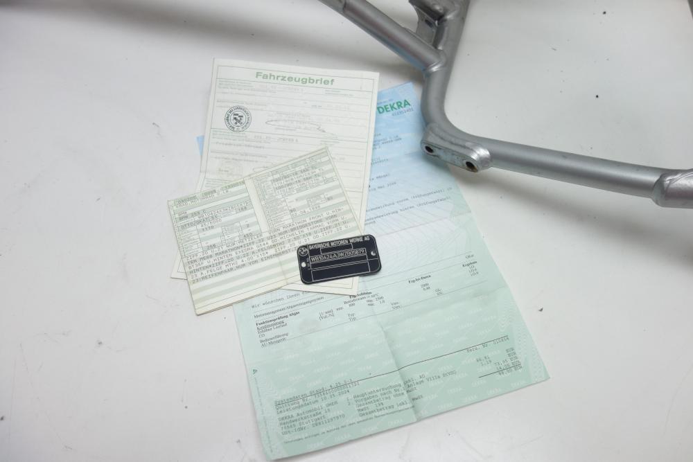 Preview: BMW R1200C R 1200 C Rahmen Frame Papiere Heckrahmen