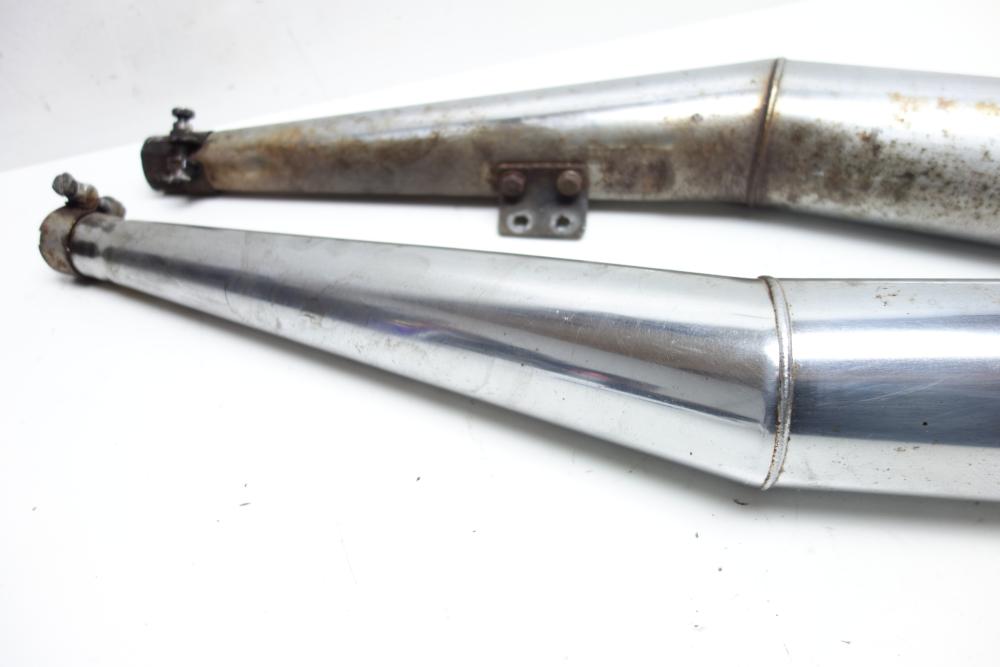 Preview: BMW R65 R 65 Auspuff Endschalldämpfer rechts links