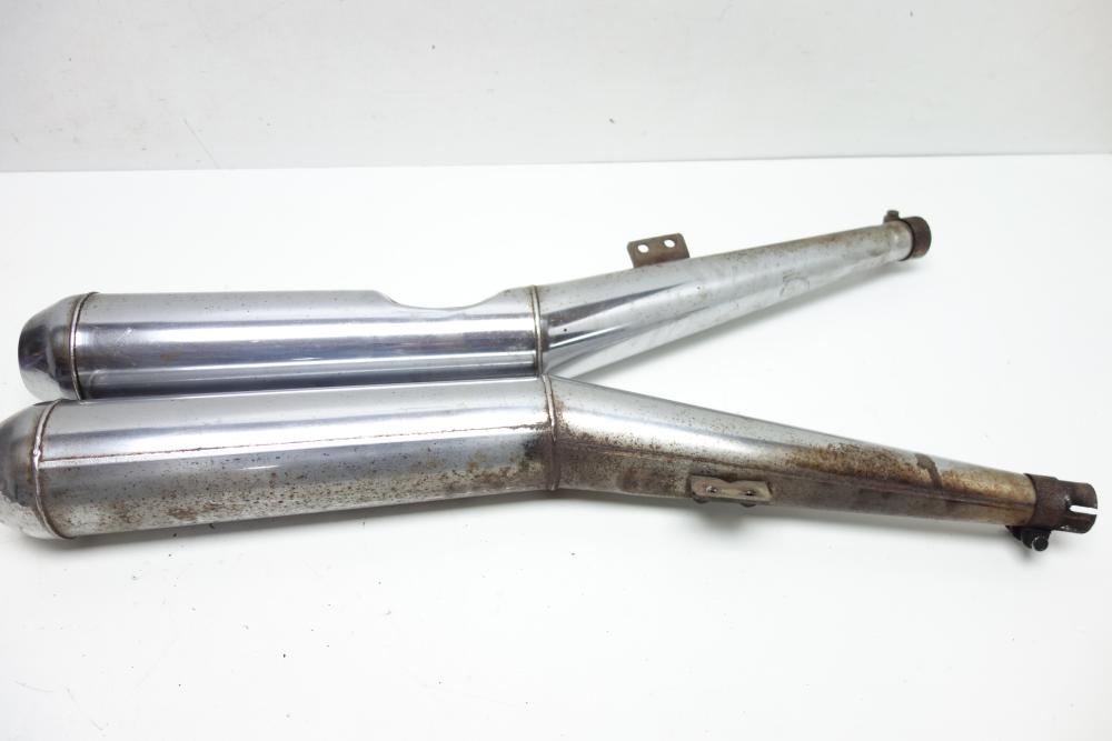 BMW R65 R 65 Auspuff Endschalldämpfer rechts links