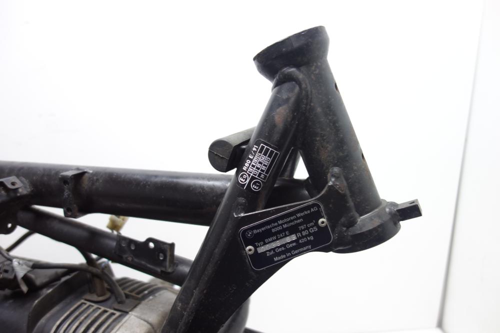 BMW R80GS R100GS Fallert Motor Rahmen BING Vergaser HPN Ölkühler
