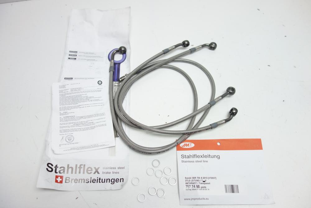 Suzuki GSR 750 A Stahlflexleitung JMT NEU