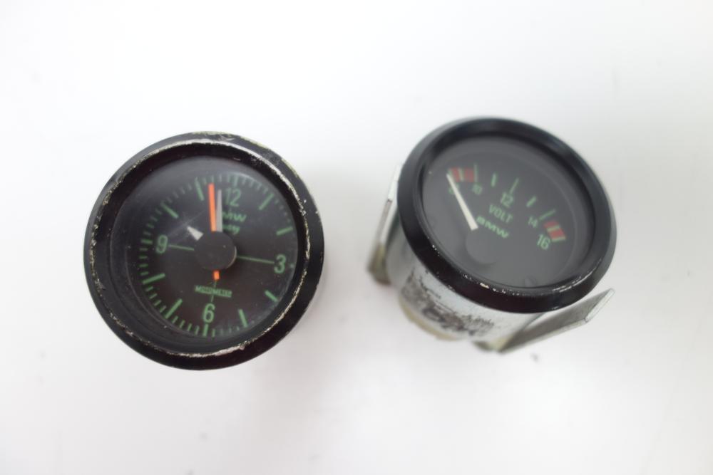 Preview: BMW R 65 75 80 100 Zusatzinstrumente Uhr Voltmeter