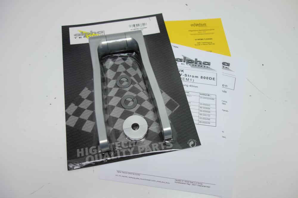 Suzuki DL 800 VStrom Alpha Technik 40mm Tieferlegung NEU