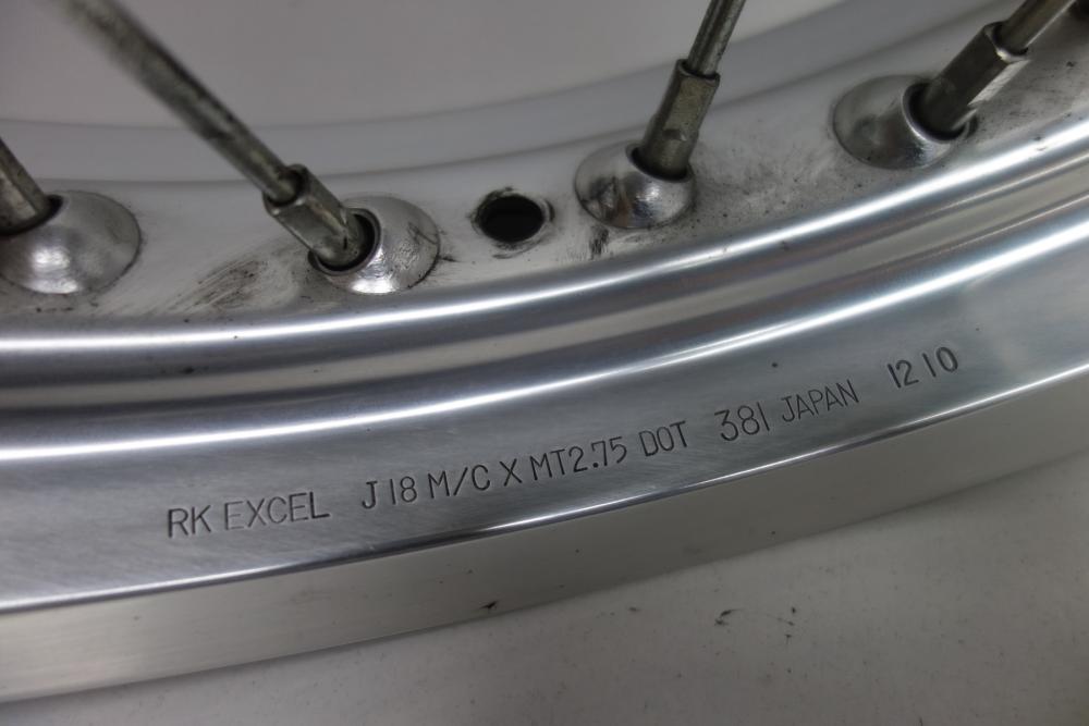 Preview: Kawasaki W 800 W800 Felge Speichenfelge hinten Hinterrad