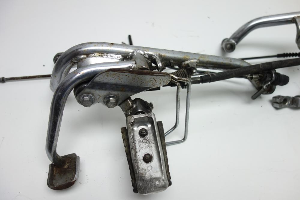 Yamaha XV 535 Virago Fußrastenanlage Fußraste rechts links