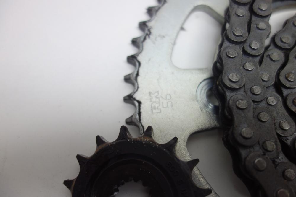 Preview: Kawasaki Z125 Z 125 Kettensatz Kette Ritzel