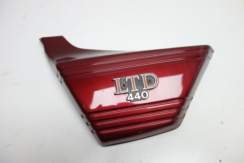 Kawasaki KZ 440 LTD Seitendeckel Blende links