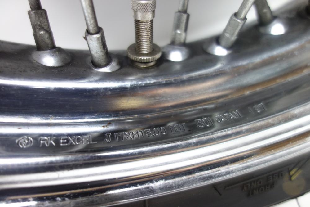 Preview: Kawasaki Zephyr 750 Speichenfelge Felge vorne hinten Bremsscheibe
