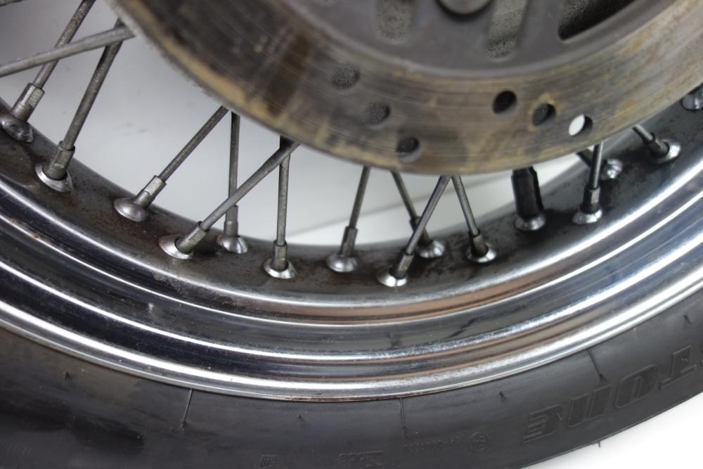 Kawasaki Zephyr 750 Speichenfelge Felge vorne hinten Bremsscheibe