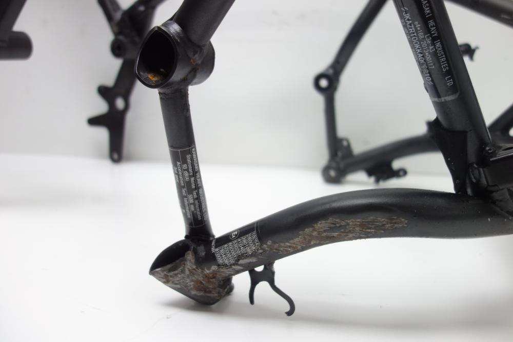 Preview: Kawasaki ZH2 Z H2 Rahmen Frame Papiere Documents