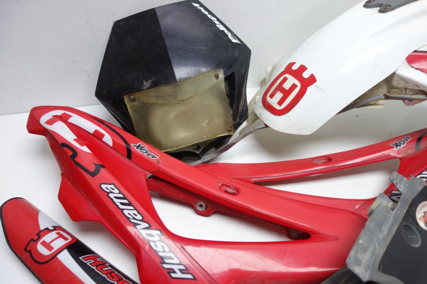 Husqvarna 450 TE Verkleidungssatz Verkleidung Front Heck Seite