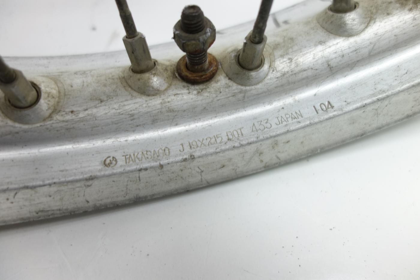 Husqvarna 450 TE Takasago Exel Felge hinten 19x2,15 Speichenfelge