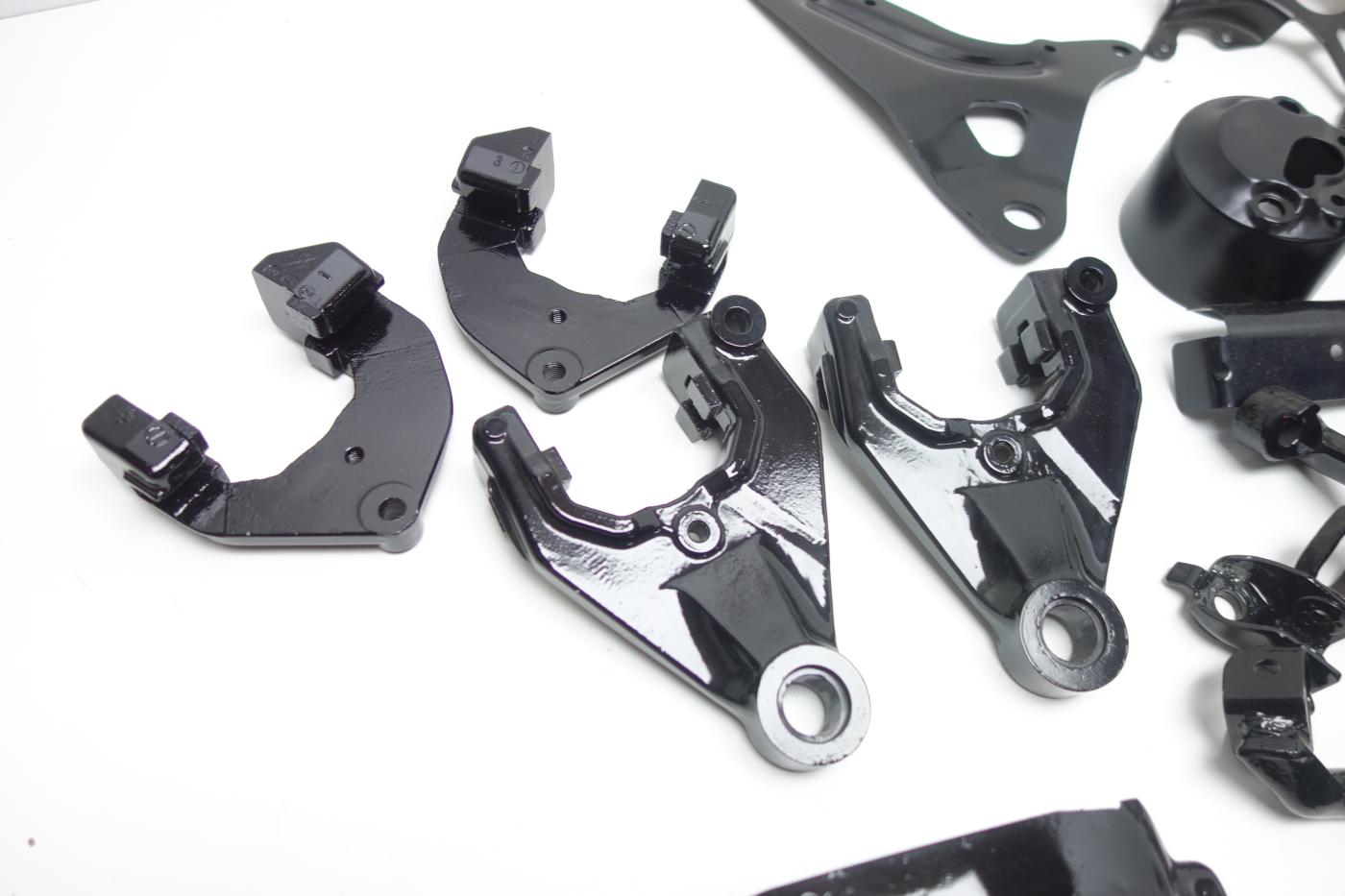 Yamaha XS 750 Bremsanker Tachohalter Tachocover Fußraste Set