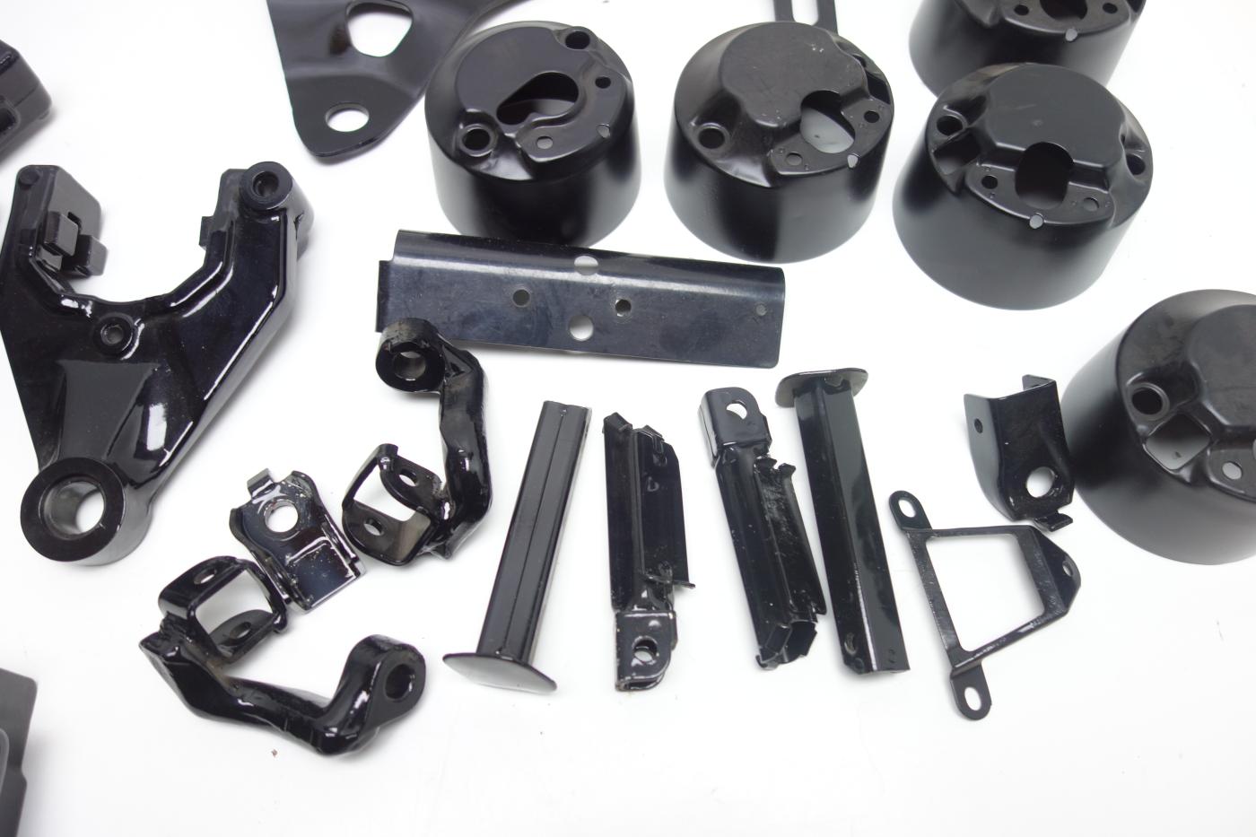 Yamaha XS 750 Bremsanker Tachohalter Tachocover Fußraste Set