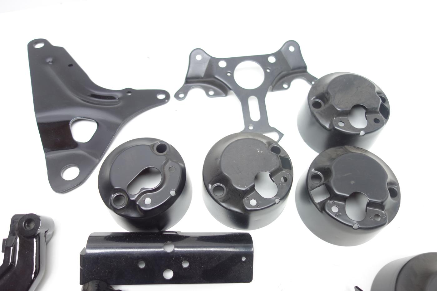 Yamaha XS 750 Bremsanker Tachohalter Tachocover Fußraste Set