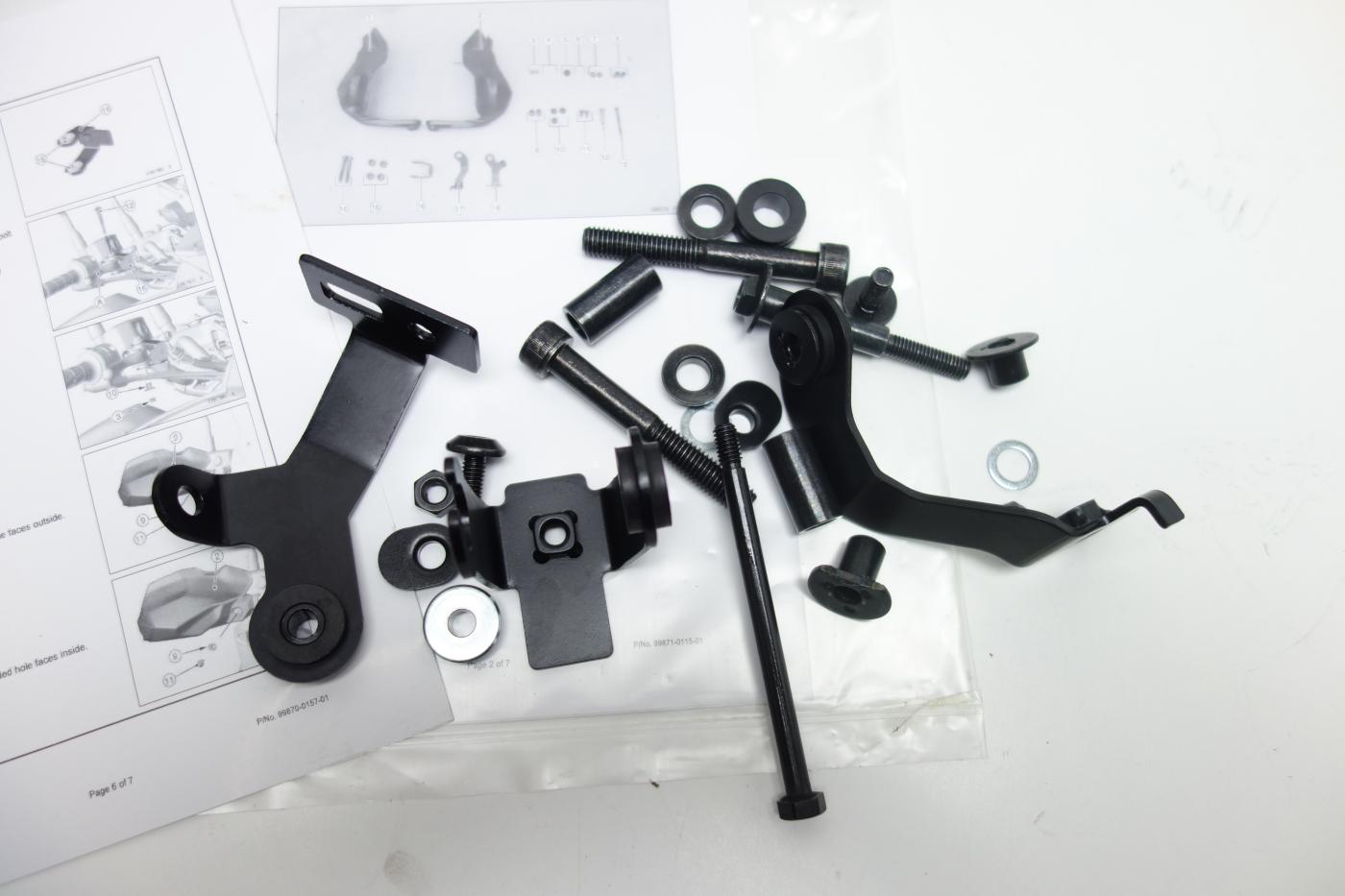 Kawasaki Versys 650 Hand Guards Handprotektoren Handschutz