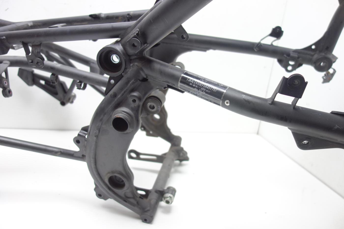 Kawasaki Versys 650 Rahmen Frame Papiere Documents TÜV 05/26