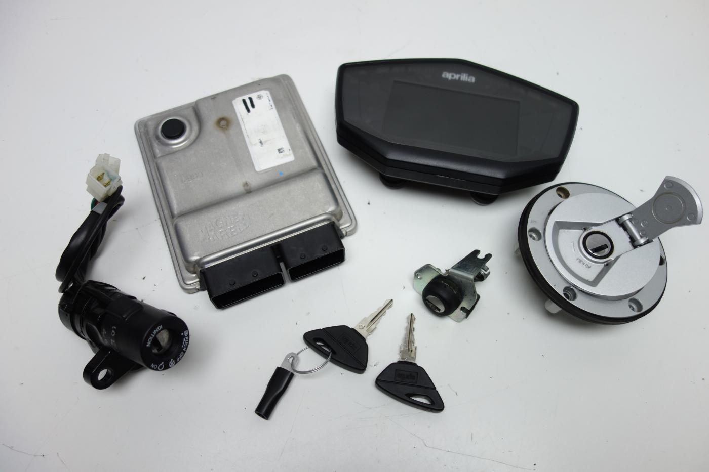 Aprilia Tuono 660 Schlosssatz Schloss Tacho Cockpit CDI