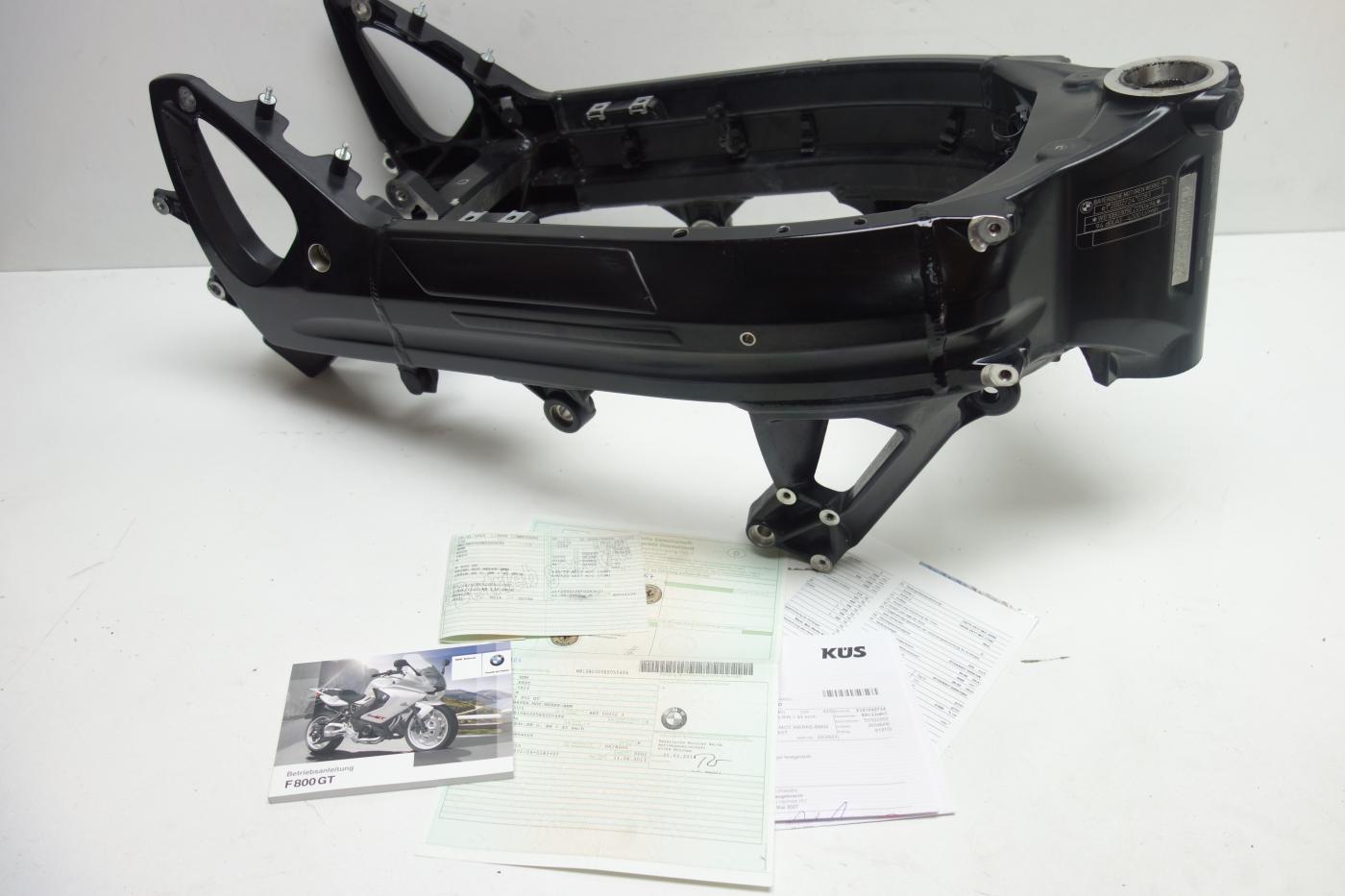 BMW F800GT F 800 GT Rahmen Frame Papiere Documents