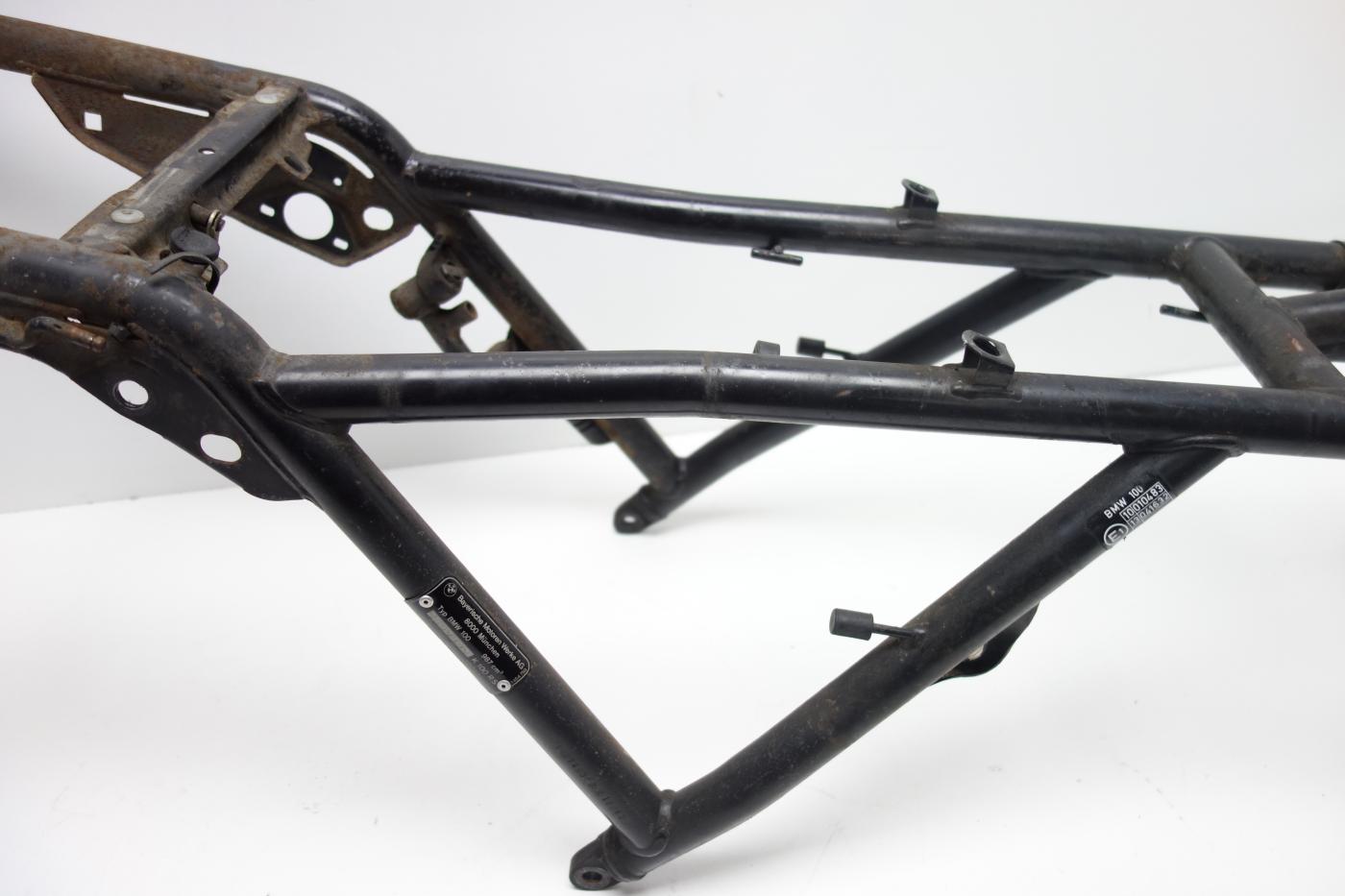 BMW K100RS K 100 RS Rahmen Frame Papiere