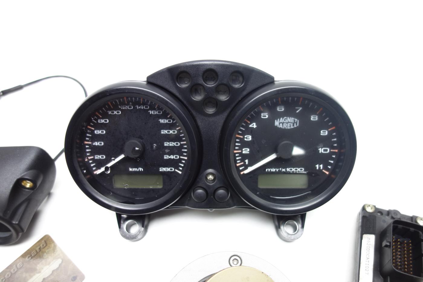 Ducati Monster 620 Tacho Cockpit Schlosssatz Schloss CDI