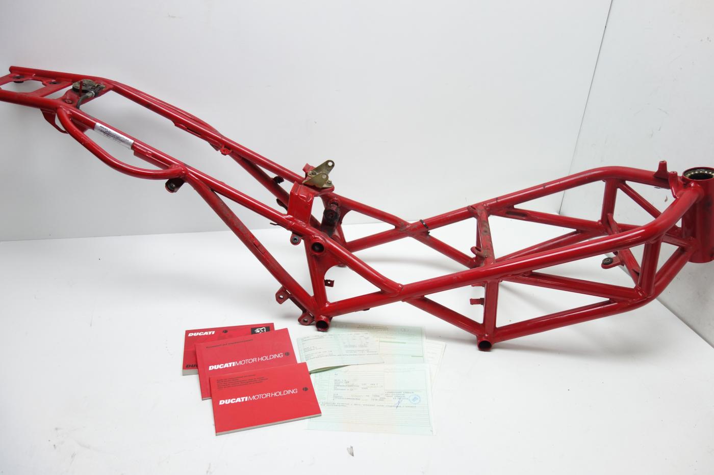 Ducati Monster 620 Rahmen Frame Papiere Documents