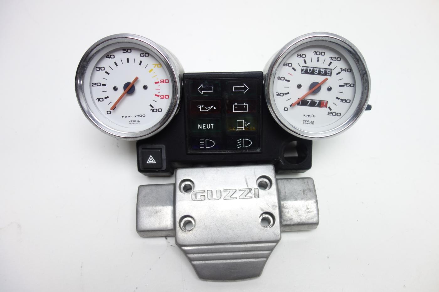 Moto Guzzi Nevada 750 Tacho Drehzahlmesser Cockpit