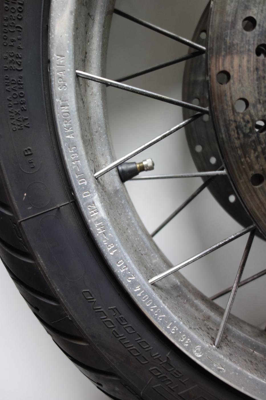 BMW R850R R1100R Speichenfelge Felge vorne hinten Felgensatz