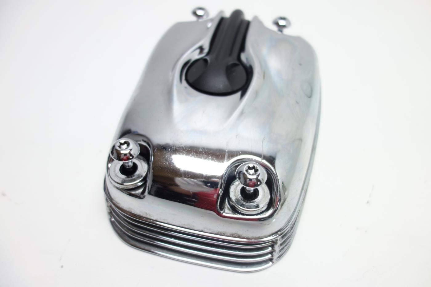 BMW R1200C R 1200 C Chrom Ventildeckel Motordeckel links