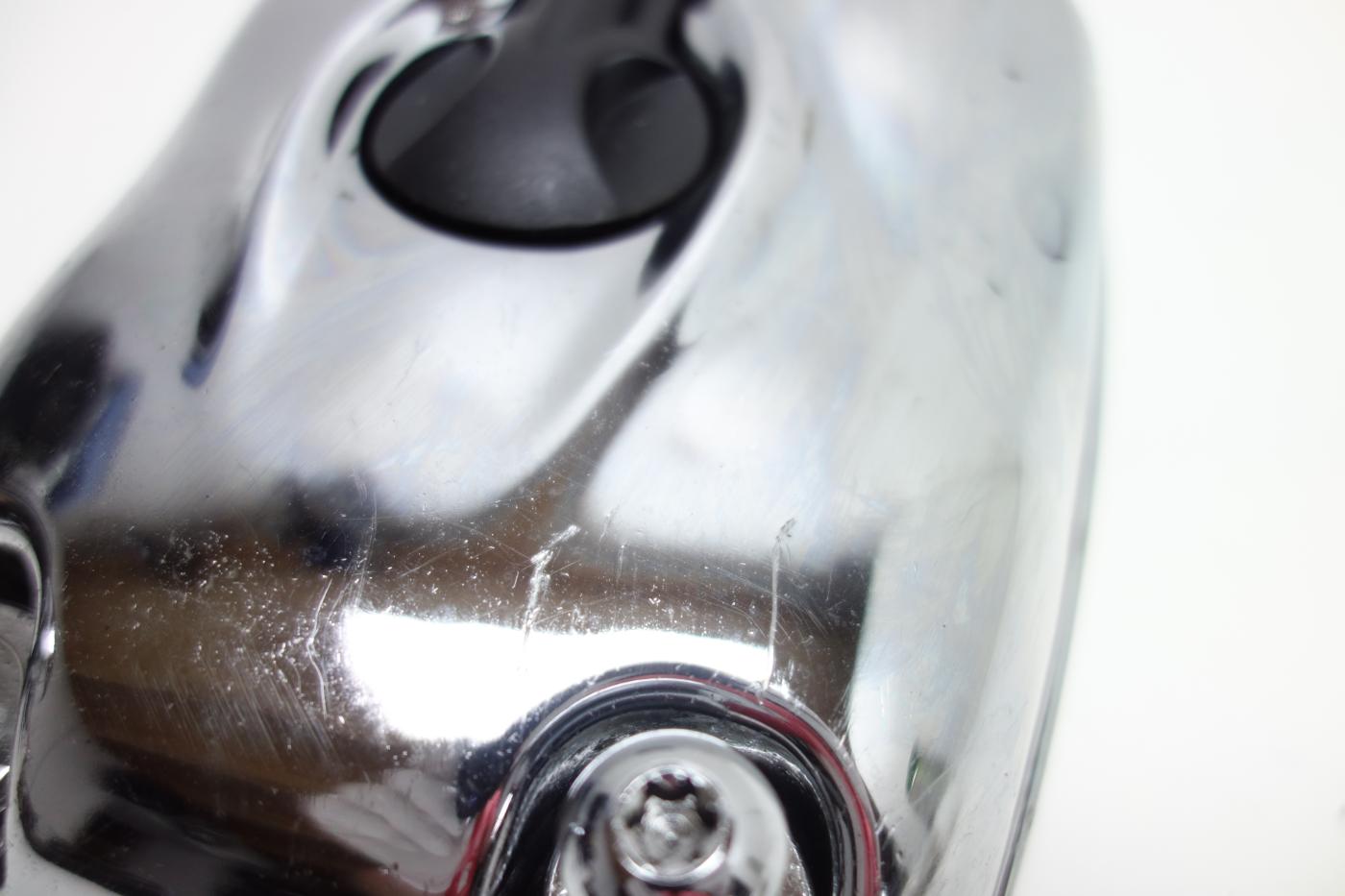 BMW R1200C R 1200 C Chrom Ventildeckel Motordeckel links