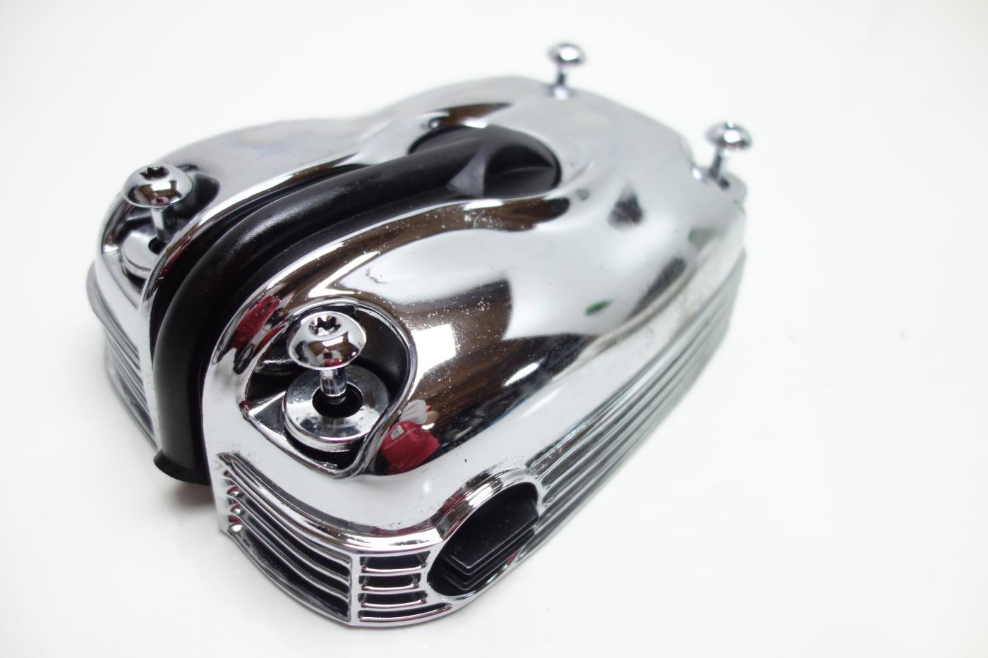 BMW R1200C R 1200 C Chrom Ventildeckel Motordeckel links