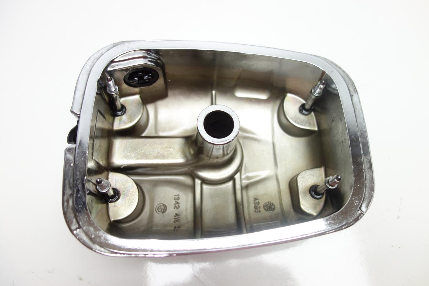 BMW R1200C R 1200 C Chrom Ventildeckel Motordeckel links